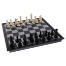 Professional Magnetic HIPS Board Chess Checkers Backgammon 3 In 1 Set 24.6x12.3cm Classic Toy Home Leisure Board Game