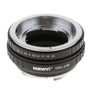 Adapter for Voigtlander Retina Deckel Lens to Leica M LM Camera Ring M8 M9 with TECHART LM-EA7