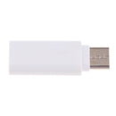Type C to 3.5mm Adapter White Portable USB-C Headphone Audio Aux Mic Connector
