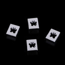 DIY Metal Charms Loose Beads Jewelry Bracelet Necklace Making Pendants Cute Creative Shape Design Pattern Set of 4PCS