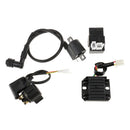 Ignition Coil +CDI Box +Regulator Rectifier +Relay for 150cc-250cc ATV Quad