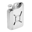 Portable Compact 177ml/6oz Stainless Steel Pocket Hip Flask Alcohol Wine Whisky Pot Great for Outdoor Camping Travel Backpacking