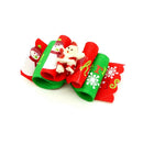 Christmas Snowman Style Pet Hair Rubber Band Rope Hair Bow Dog Charm Gift