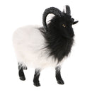Goat Statue Standing Figurine Garden Decor Ornament 20 cm