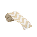 Jute Burlap Hessian Roll Jute Ribbon Garland Chair Rustic Wedding Decoration