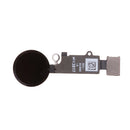 Replacement Home Menu Button for iPhone 8 / 8 Plus with Flex Cable Touch ID Sensor Main Key Assembly, Black