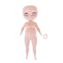 High Quality Fat Ferrite Nude Body Doll Head Faceplate Kit for 12inch RBL Blythe Takara Custom DIY Making Accessory