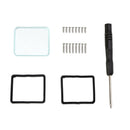 Glossy Glass Cover Lens Replacement Kit for GoPro Hero 3 Waterproof Housing Case Repair Part with Screwdriver