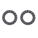 1 Pair Fashion Charm Women Lady All Occasions Ear Studs Cloth