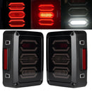 2 Pieces Amber LED Tail Reverse Back Up Light Bulbs for 2007-2016 Jeep Wrangler JK