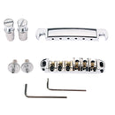 Set of Roller Saddle Tune-O-Matic Bridge Tailpiece for GB LP Electric Guitars