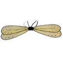Cute Girls Kids Fairy Fairytale Dragonfly Fairy Wings Party Dress Up Yellow