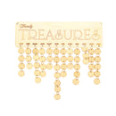 Rustic Family Treasures Reminder Wooden Plaque Anniversary Calendar 50 Discs