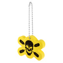 Lightweight EVA Foam Floating Key Ring Kayaking Canoe Sailing Yachting Boat Float Keychain - Skull Skeleton Shape