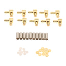 10pcs Gold-plated MCX Male Plug RF Coax Connector with Nut Crimp Right Angle for Microcircuits Configurations
