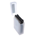 2.5'' SATA HDD Hard Drive Disk Protective Case Enclosure Box for Laptop PC White