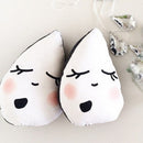 Cute Raindrop Shape Stuffed Throw Pillow Car Sofa Cushion Kids Toy Girls Gift