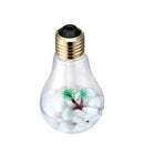 400ml Colorful Light Landscape Bulb Humidifier Aroma Diffuser Gold Lamp Cap