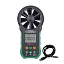 Digital Anemometer T And Rh Sensor Air Speed Meter Handheld Gauge