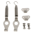 Pack of 2 Adjustable Aluminium Automatic Trunk Lid Lifting Spring Device Silver