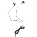 Dual Driver Earbuds with Electronic Tuning Technology, Ergonomic Comfort-Fit Musician's In Ear Headphones with Mic for iPhone, iPad, Android Smartphones, Mp3/mp4 Player, Tablet Silver