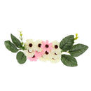 Unfinished Handmade DIY Trim Fabric 3D Flower Daisy Applique Crafts Wedding Headband Straw Hat Hair Clothing Accessory