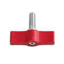 2 Wings Knob Male M6x17mm Thumb Screw For Camera Rod Clamp Rosette Handle Red