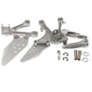 Front Rider Footpegs Foot Rest Bracket for Kawasaki ZX6R ZX636 2005-2006