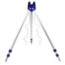 Fishing Rods Tripod Stand Aluminum Alloy Outdoor Sports Portable Telescopic Fishing Tripod Stand Rest Holder Bracket Mount for Surf Beach Casting