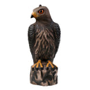 Lifelike 3D Eagle Hunting Decoy - Bird Scarer Scarecrow - Brown