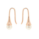 Women Fashion Jewelry Earrings Artificial Pearl Rose Gold Stud Earrings