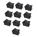 Car Auto Boat Round Rocker 2Pin ON OFF Toggle SPST Switch Snap in Pack of 10