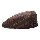 Fashion Unisex Coffee Stripes Chef Hat Cotton Cook Cap Beret Work Wear Golf Cap Cafe Bar