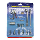 14Pieces Industrial 1/4-inch Air Compressor Connect Coupler / Plug / Tool Kit