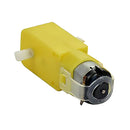 1 Piece 3V-12V DC 70mA (3V) Robot Intelligent Car DIY Dual Shaft Gear TT Motor for Arduino Robot Car MCU 7x2.2x1.8cm