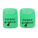 2Pcs Glow in Dark D6 Dice Housework Decider Die Six Sided for Family Set Toy