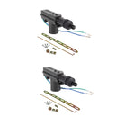 High Quality 2Pcs Car Door Lock Actuator 2 Wires 12V Locking System Motor