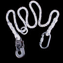 13MM Arborist Rock Tree Climbing Fall Arrest Harness Lanyard Rope Carabiner