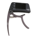 TCapo20 Alloy Professional Acoustic Electric Guitar Bass Violin Capo Tuner Coffee