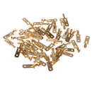 50Pack 6.3 mm Male Electrical Spade Crimp Terminals Wiring Connectors