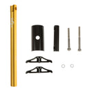 Aluminum Road Mountain Bike Bicycle Cycling CNC Seatpost 27.2 x 350mm Golden
