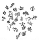 Men Women Mixed Shapes Charms Pendant For Necklace Bracelets Anklet Jewelry Making Accessory PACK OF 25PCS