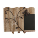 Creative Handmade Wooden Board Flower Vase For Home Living Room Bedroom Kitchen Garden Decor