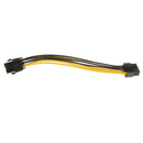 6-pin Female to 8-pin Male PCI Express Power Converter Cable for Video Card