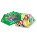 Kids Children Family Set Chinese Checkers Toy Vintage Marble Chess Set Gift