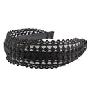 Wide Alice Hair Band Lace Fabric Headband Fashion Hair Jewelry Accessories