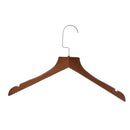 10 Pack Men Women Non Slip Wooden Hanger for Clothes Coats and Suit