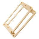 2 Pieces Plastic Humbucker Pickup Mounting Ring Frame for Electric Guitar Accessory Beige