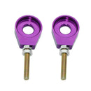 2x 12mm Metal Alloy Motorcycle Chain Adjuster Tensioner Block for Pit Dirt Bike Quad ATV Motor