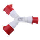380V-415V 32A 3P+E IP44 Industrial Plug & Socket Waterproof Weatherproof for Camping Caravan